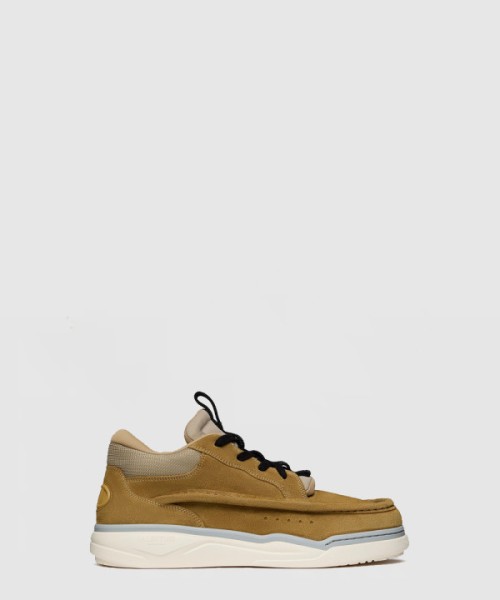 발렌티노 스플릿 레더 스니커즈