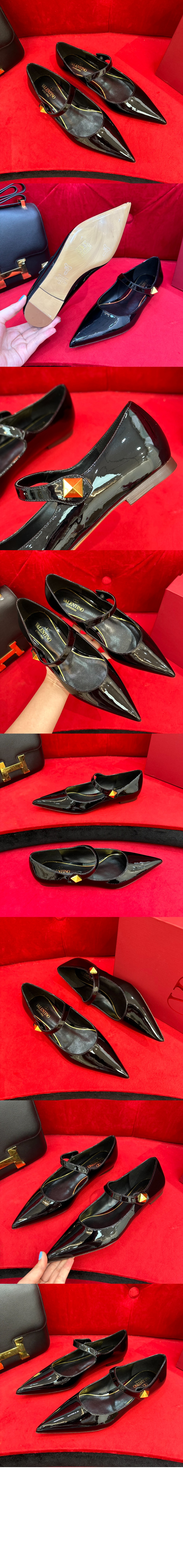 발렌티노 플랫 2W2SOG