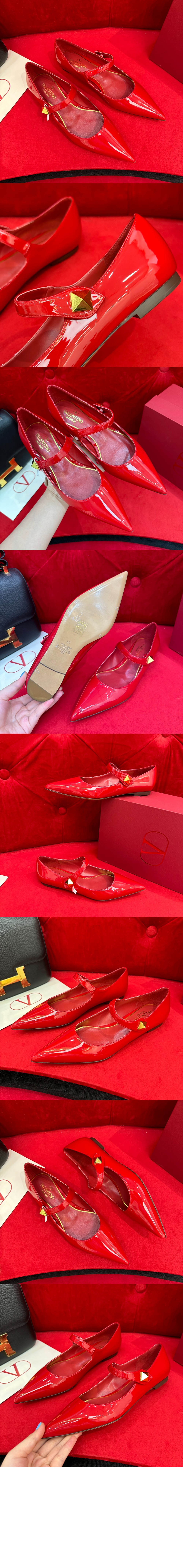 발렌티노 플랫 2W2SOG