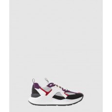 버버리 레더 스웨이드 메시 스니커즈 80618731