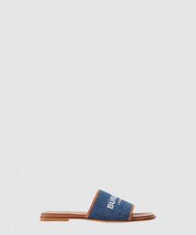 버버리 데님 슬리퍼 80707521