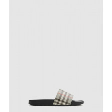 버버리 체크 슬라이드 81132621