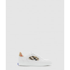 버버리 레더 체크 테라스 스니커즈 81086541