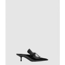 버버리 레더 스톰 뮬 80780091