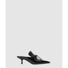 버버리 레더 스톰 뮬 80780091