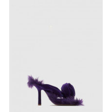 버버리 시어링 스텝 로즈 샌들 80756001