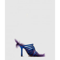 버버리 사틴 스텝 퍼즈 샌들 80744831