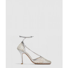 보테가베네타 스트레치 레이스업 샌들 764422