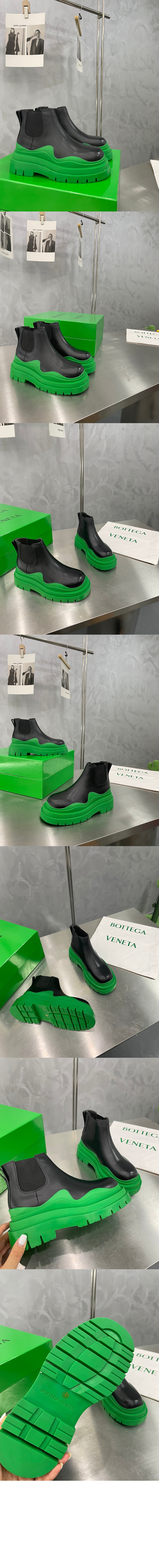 보테가베네타 타이어 첼시 앵클 부츠 630281