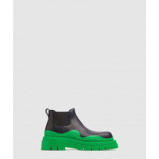 보테가베네타 타이어 첼시 앵클 부츠 630281