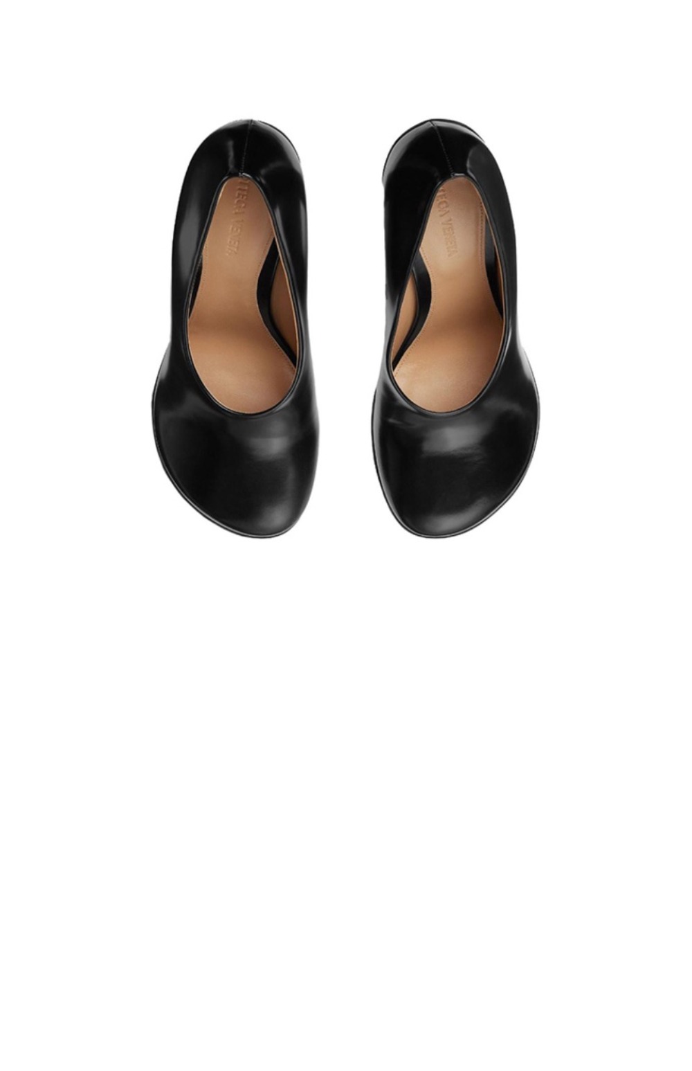 보테가베네타 레더 펌프스 740737