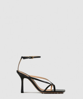 보테가베네타 스트레치 스트랩 샌들 608835