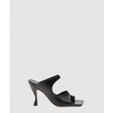 보테가베네타 레더 뮬 610521