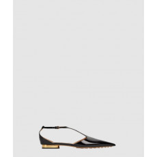 보테가베네타 플랫 발레리나 뮬 740412