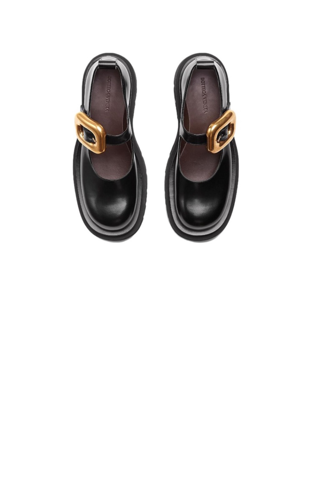 보테가베네타 러그 메리제인 플라츠 729884