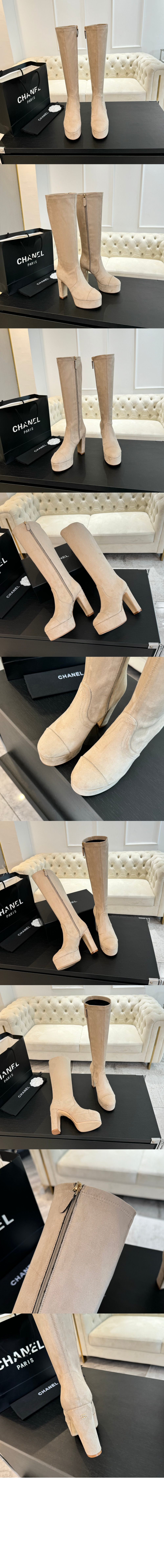 샤넬 하이 부츠 G46051