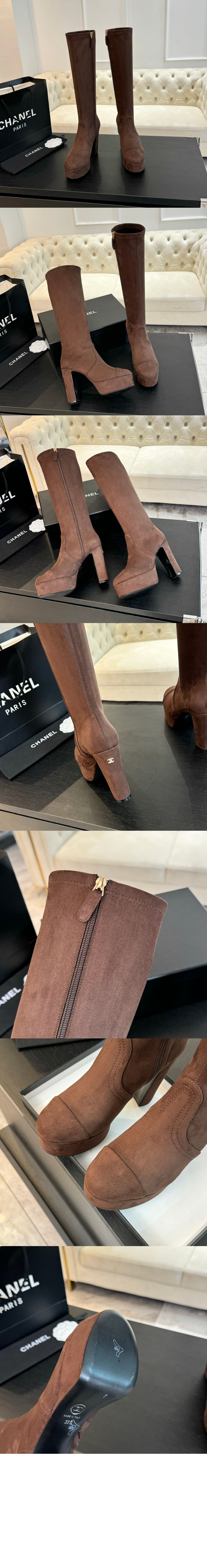샤넬 하이 부츠 G46051