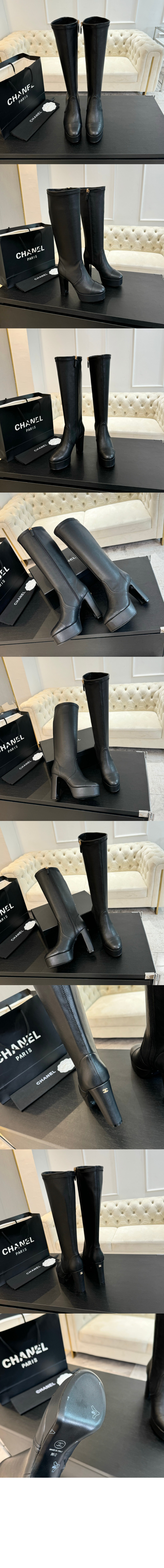 샤넬 하이 부츠 G46051