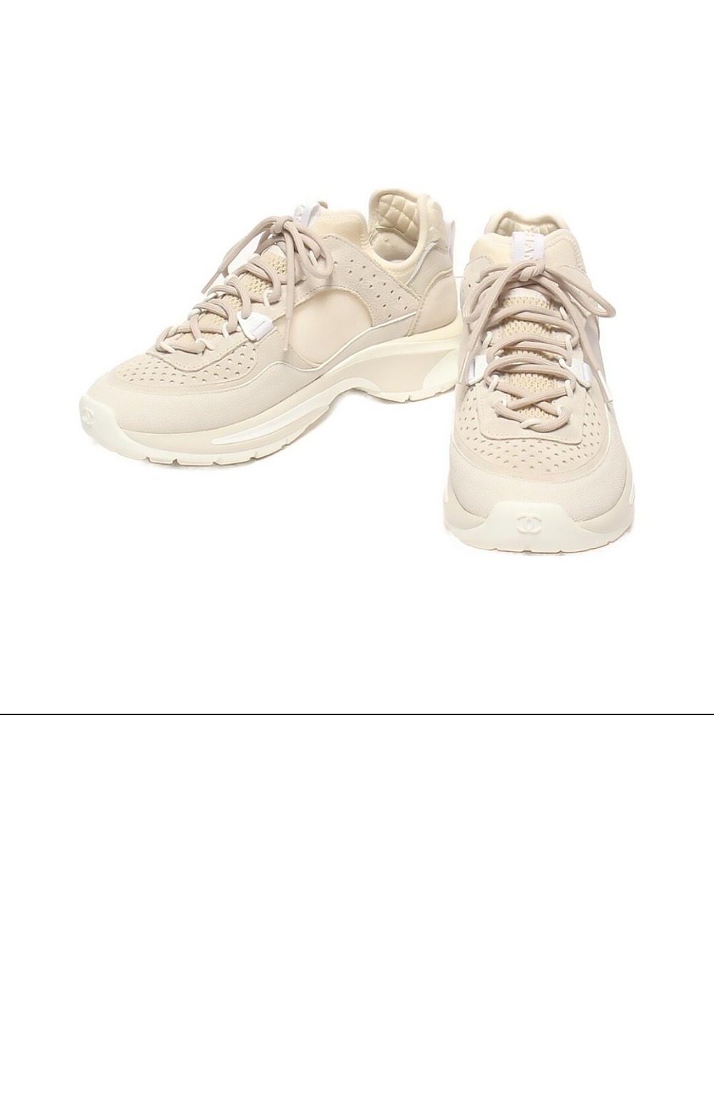 샤넬 CC로고 스피드 트레이너 스니커즈 G40193