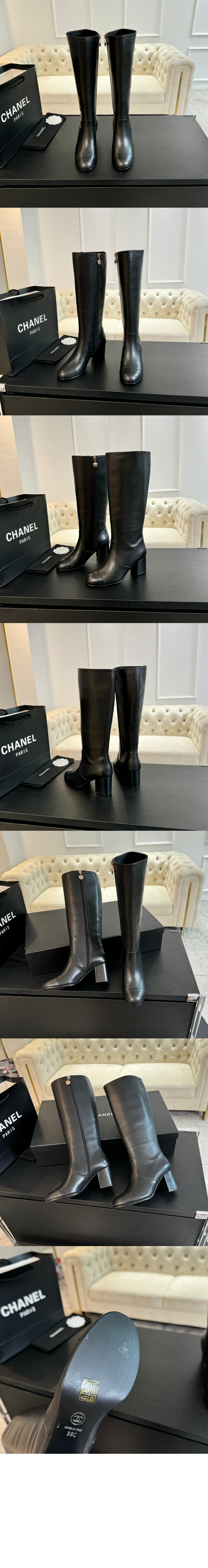 샤넬 하이 부츠 G45977