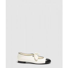 샤넬 리본 메리제인 플랫슈즈 G46149