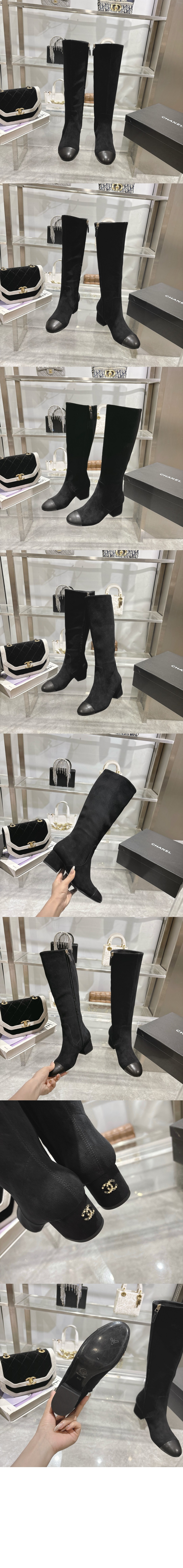 샤넬 하이 부츠 G45903