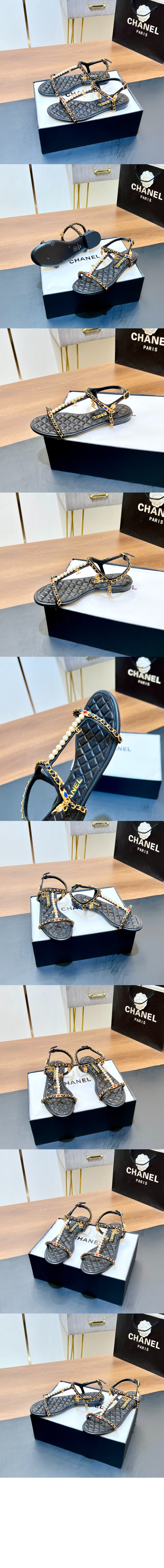 샤넬 샌들 G38916