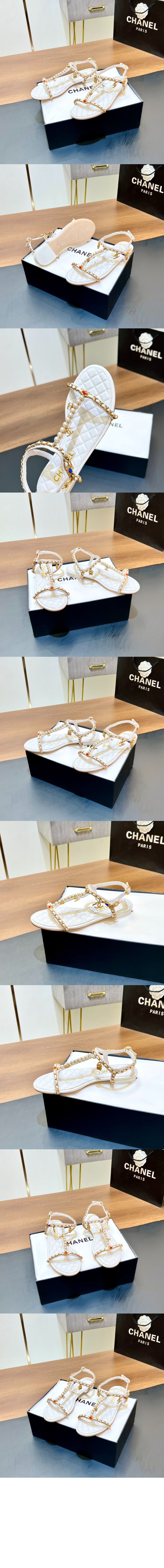 샤넬 샌들 G38916