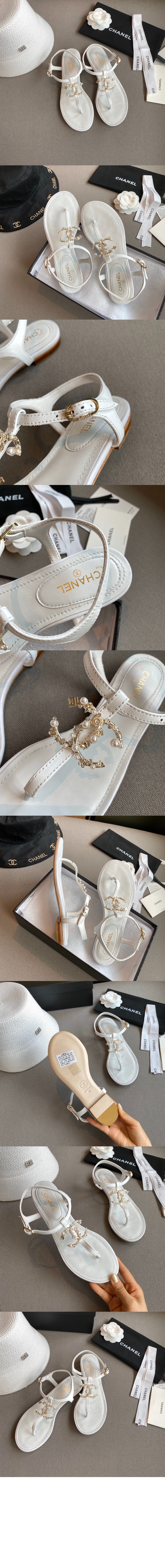 샤넬 샌들 G35692