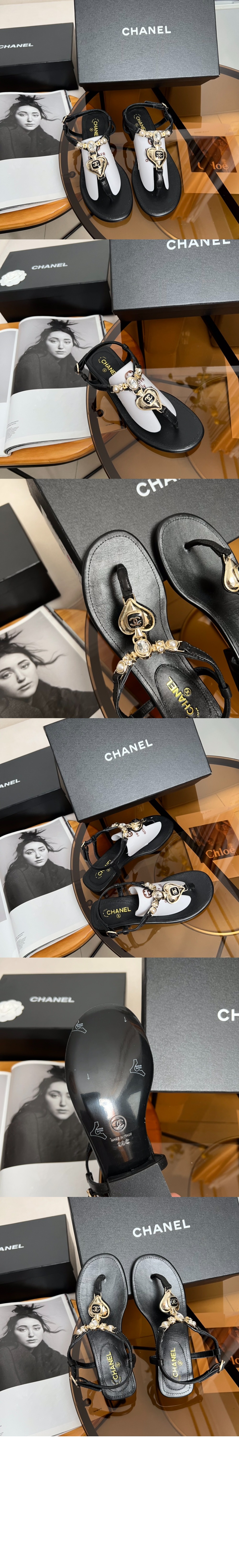 샤넬 샌들 G39674