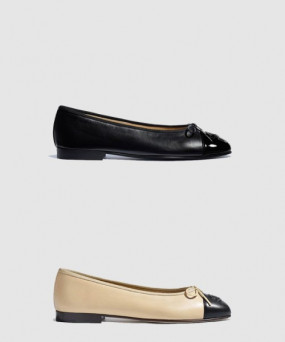 샤넬 발레리나 플랫슈즈 G02819