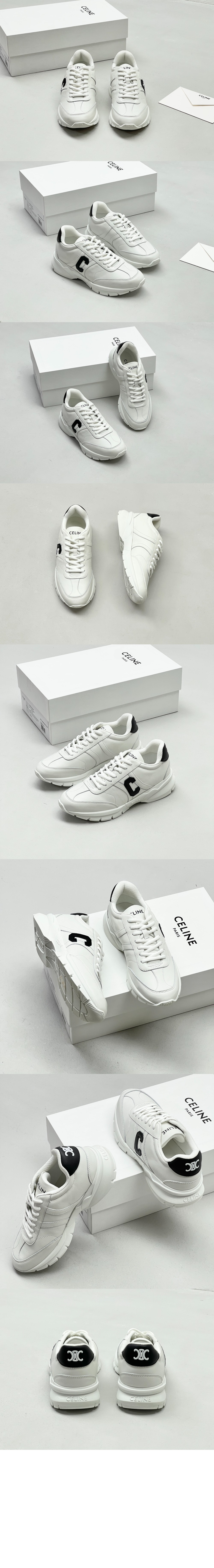 셀린느 러너 CR-02 로우 레이스업 스니커즈 359483