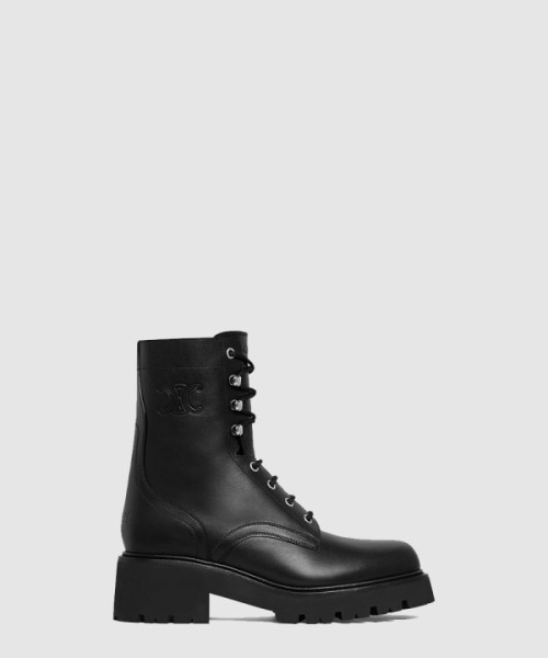 셀린느 트리옹프 레인저 미드 레이스업 부츠 357583