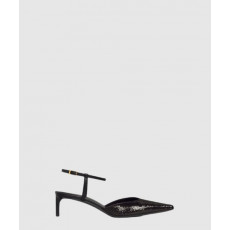 셀린느 키튼 스트랩 펌프스 348903