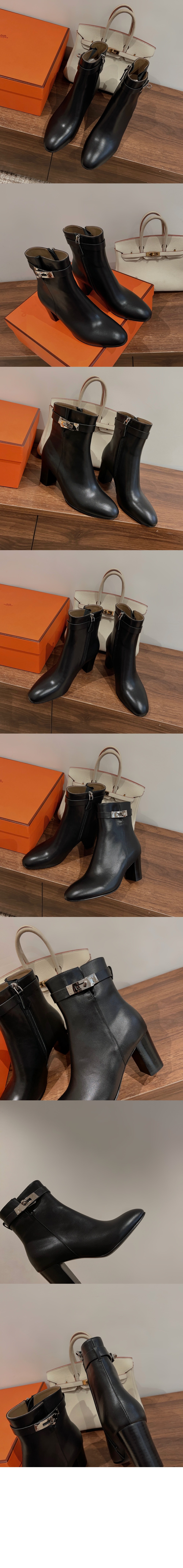 에르메스 Frenchie 앵클 부츠