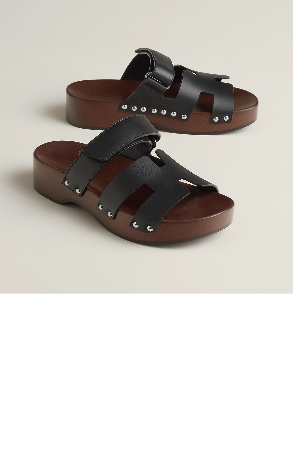 에르메스 코스 클로그솔 샌들