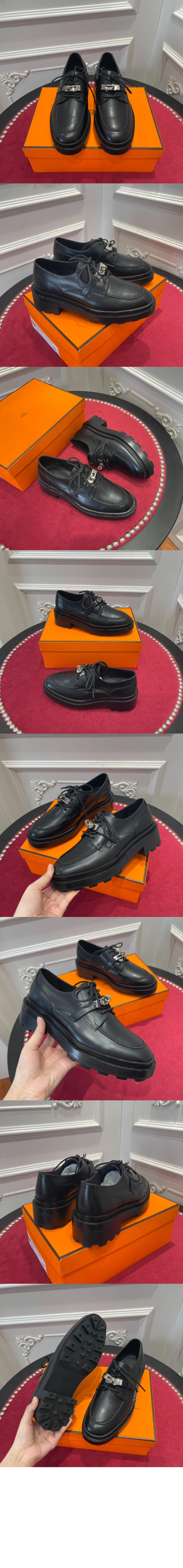 에르메스 First 옥스포드 슈즈