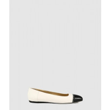 지미추 Leather Ballerina Flats Shoes