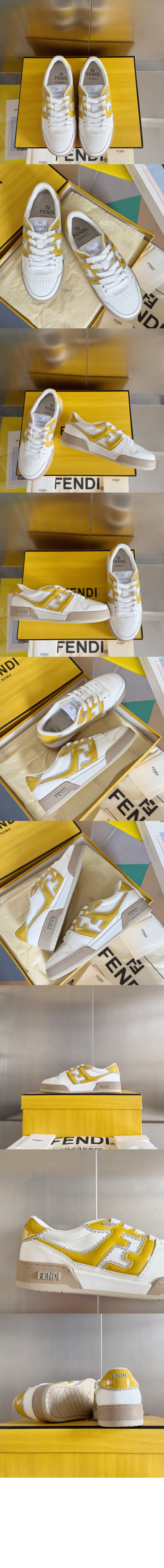 펜디 실비아 앤 바게트 스니커즈 7E1643