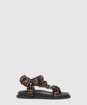 펜디 필 새틴 샌들 8X8291