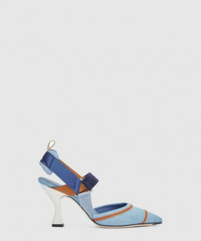 펜디 패브릭 펌프스 8J8143