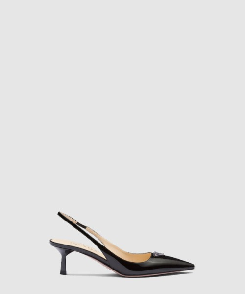 프라다 페이던트 슬링백 펌프스 1I153N