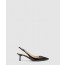 프라다 페이던트 슬링백 펌프스 1I153N