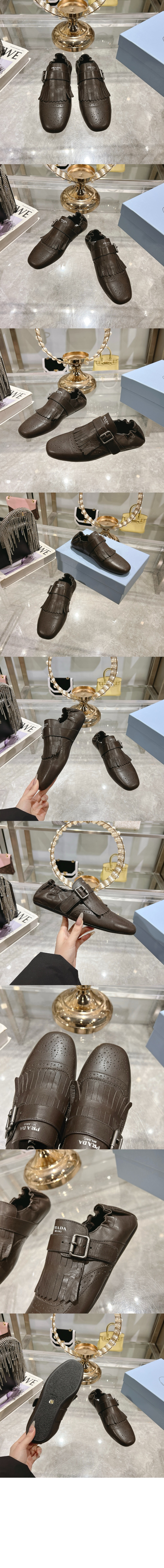 프라다 몽크 스트랩 슈즈 2EG473