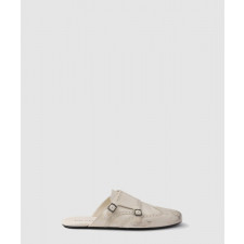 프라다 셔플 앤티크 레더 더블 몽크 스트랩 뮬 2S2992