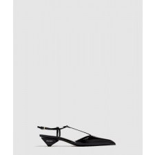 프라다 가죽 힐 펌프스 1I535N