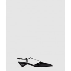 프라다 가죽 힐 펌프스 1I535N