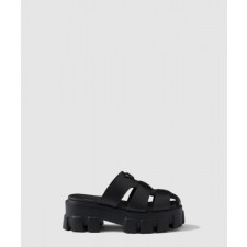 프라다 모놀리식 러버 뮬 1XX751