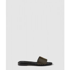 프라다 나파 가죽 슬라이드 1XX760