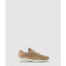 프라다 아메리카스 컵 스웨이드 스니커즈 4E3400